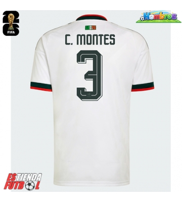 México Cesar Montes #3 Segunda Equipación Mundial 2026 Manga Corta México Cesar Montes #3 Segunda Equipación Mundial 2026 Manga Corta